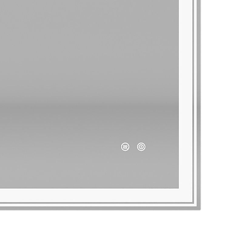 Ivy Bronx Kadis Rectangle Wall Mirror Wayfair Canada